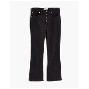 Cali Demi-Boot Jeans in Bellspring Wash: Button-Front Edition Size 25